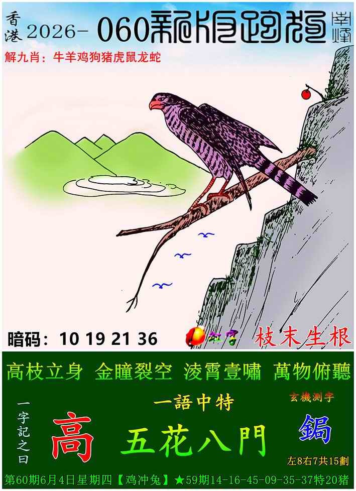 香港六合彩-狗狗系列060期：新版跑狗图