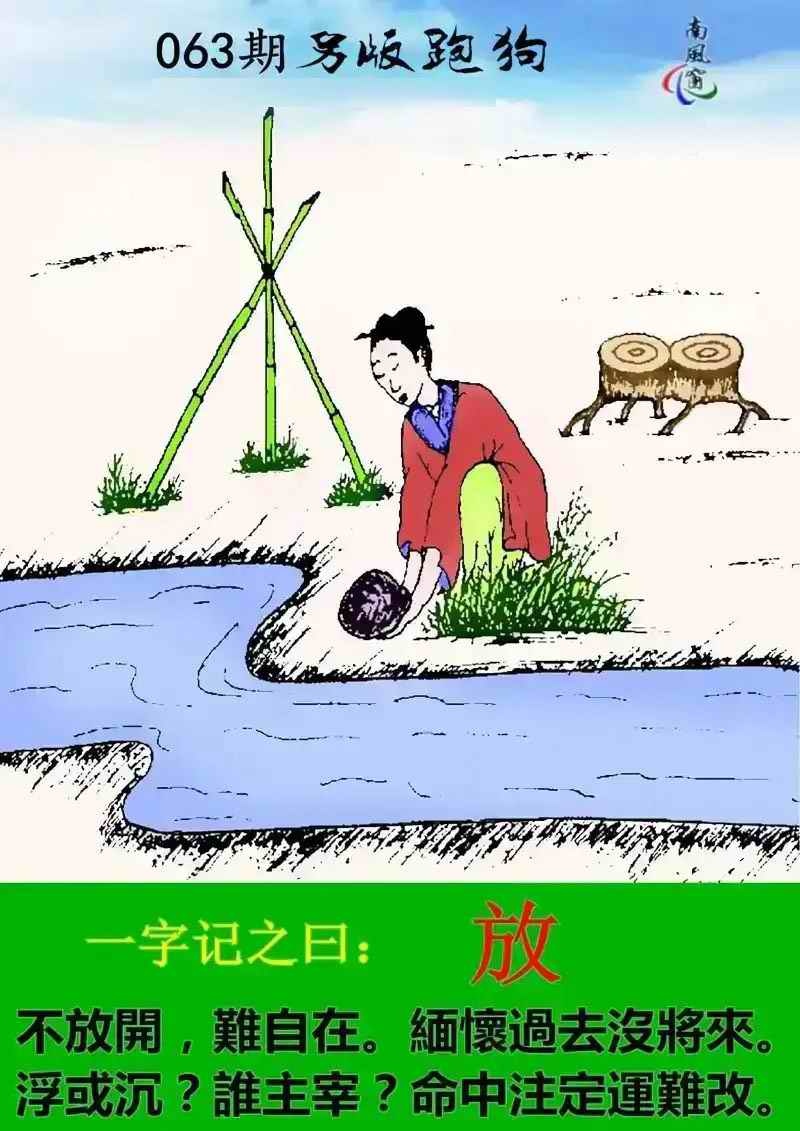 今日特马结果063期：另版跑狗