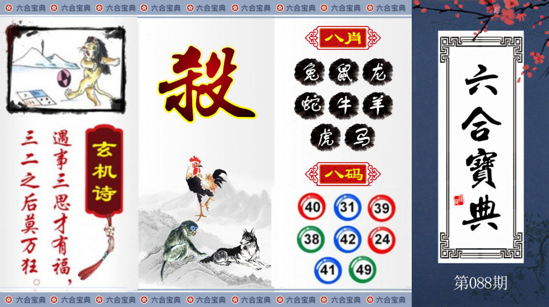 香港六合宝典：088期六合宝典